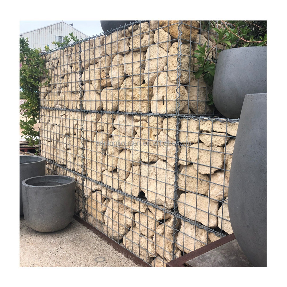 Stable Welded Gabion Retaining Wall for Soil Erosion Control and River Construction