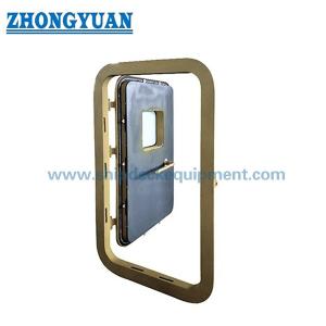China A60 Fire Proof Watertight Steel Door with Hinges Marine Outfitting wholesale