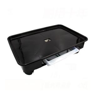 China 220x165mm Rectangular PP Flower Pot Plant Caddy On Wheels wholesale