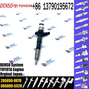 China High Quality Diesel Fuel Injector Common Rail Injector 2367030380 2950500070 for TOYOTA engine 23670-30380 295050-0070 wholesale