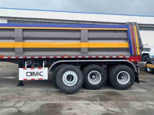 China CIMC High Performance 3-Axis Semi-Trailer Truck Inventory Transportation Truck wholesale