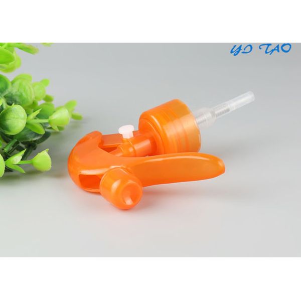 Cosmetic Bottle Plastic Trigger Sprayer / 24 410 Trigger Sprayer For Daily Cleaning