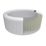 2.0m White Massage Inflatable Spa Hot Tub Whirlpool Bathtub