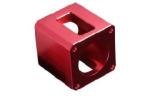 Red Anodizing Aluminium Pressure Die Casting Products Electroplating Electrophor