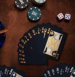 PET Gold Foil Playing Cards Offset Print Custom Board Game Cards