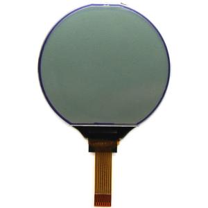 China Folding Type Monochrome Round OLED Display 0.75 Inch With IC SSD1327Z wholesale