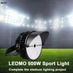 Outdoor Waterproof 500 Watt LED Arena Lights 10KV Surge Super Efficiency