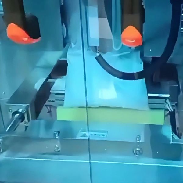 3.5kw Automatic Liquid Packing Machine Heavy Duty Liquid Filling Packing Machine QNLP-BS420