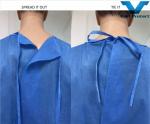 Soft SMS Fabric VASTPROTECT-501 Surgical Gown Anti Static Knitted Fabric Cuffs