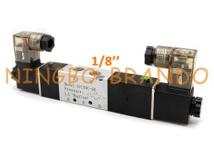 China 4V130C-06 5 Way 3 Position Closed Center Pneumatic Solenoid Valve wholesale