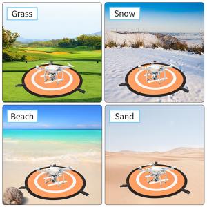 China Waterproof 55cm Round Drone Landing Pad Fast Helipad For Mavic Pro Air wholesale