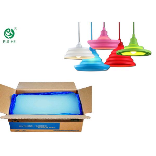 RH7011 Solid Silicone Rubber Excellent Optical Transparency For Lighting Bulbs
