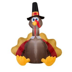 China Customized Super popular yard decorative thanksgiving giant inflatable turkey wholesale