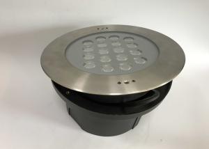 China 40W 45W 316 Stainless Steel Recessed LED Underwater Lights With PVC Sleeve wholesale