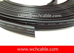 China UL2468 PVC Flat Ribbon Cable AWG26 PH1.40 PH2.0 PH2.54 RoHS &amp; Reach Compliant 80C 300V wholesale