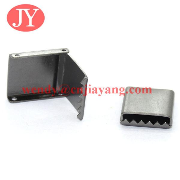 Quality jiayang factory price brass plating 10mm flat metal cam buckle for flat lace for sale