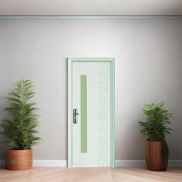 Stylish And Waterproof WPC Glass Doors For Modern And Durable Interiors Juye