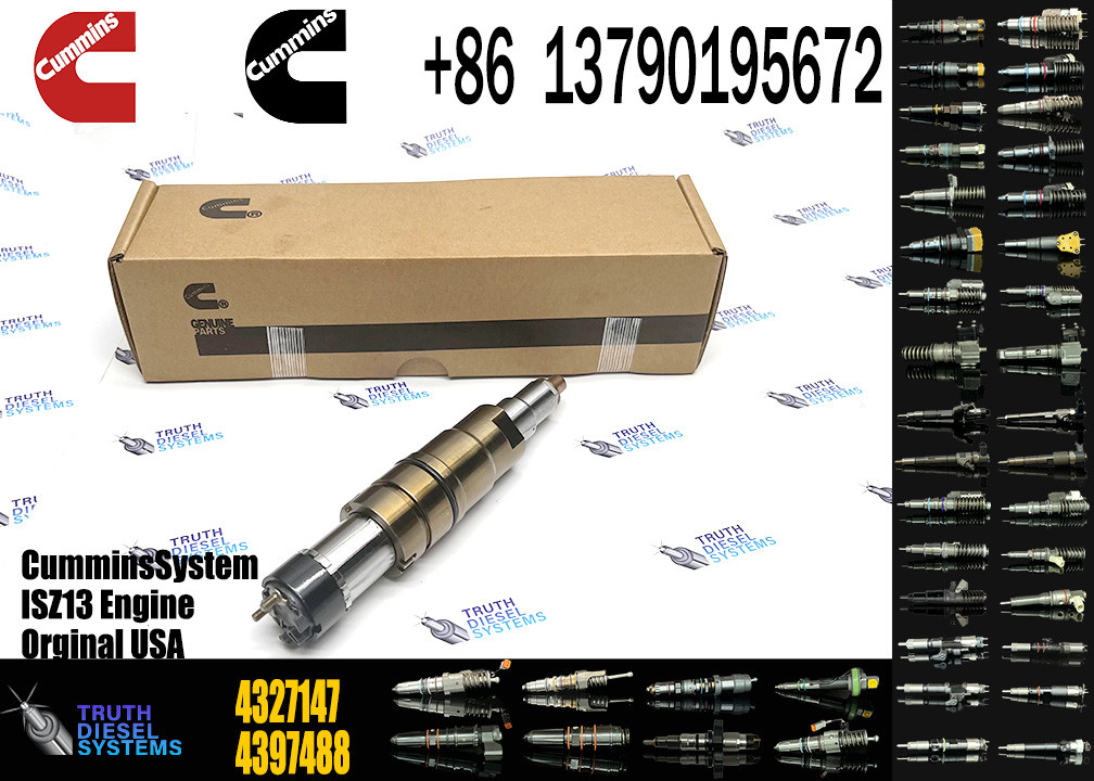 ZQYM Factory Wholesale Injector 4327147 5579421 4384365 ISX15 Series for Cum-mins ISX15 Engine Spare Parts High Performance Fuel Injectors
