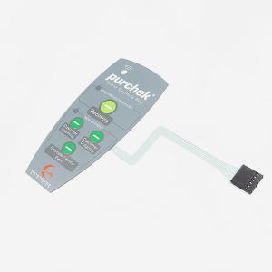 China Tactile PET Membrane Switch Membrane Keypad 0.25mm Thickness wholesale