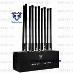 GSM 3G 4G LTE 5G 50m Mobile Phone Jammer Lojack VHF UHF