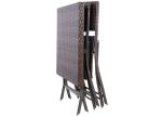 Multifunction Folding Rattan Garden Table Patio Bistro Furniture