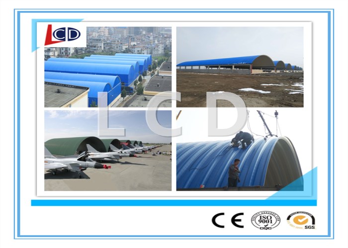 K Span Arch Sheet Roll Forming Machine Optional Color Chain Driven 50HZ