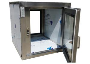 China Pharmaceutical Clean Room Pass Box Through 110V / 60HZ , Softwall Cleanrooms wholesale