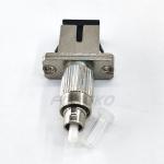 Metal 50/125 Convert Fiber Optic Hybrid Adapter SC Female to FC Male