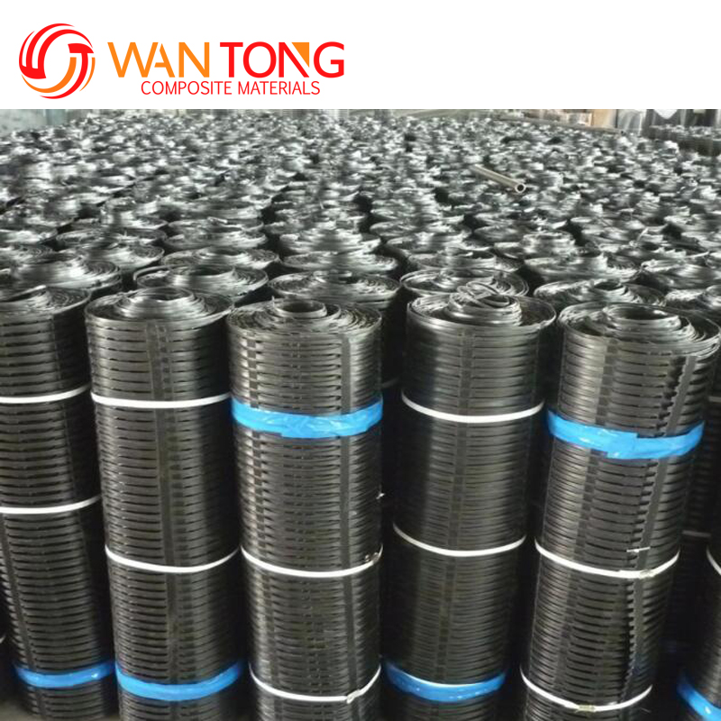High Tensile Strength Polyester PVC Biaxial Geogrid Traditional Design for Industrial