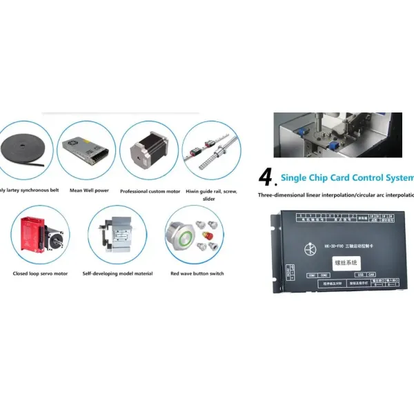 Compact programmable atuomatic screw fastening machine