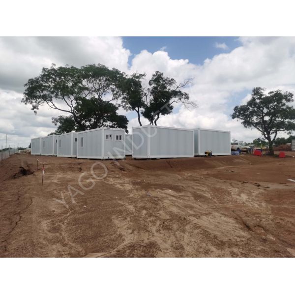Portable Prefabricated Modular Structures Container Office Buildings Earthquake Resistant