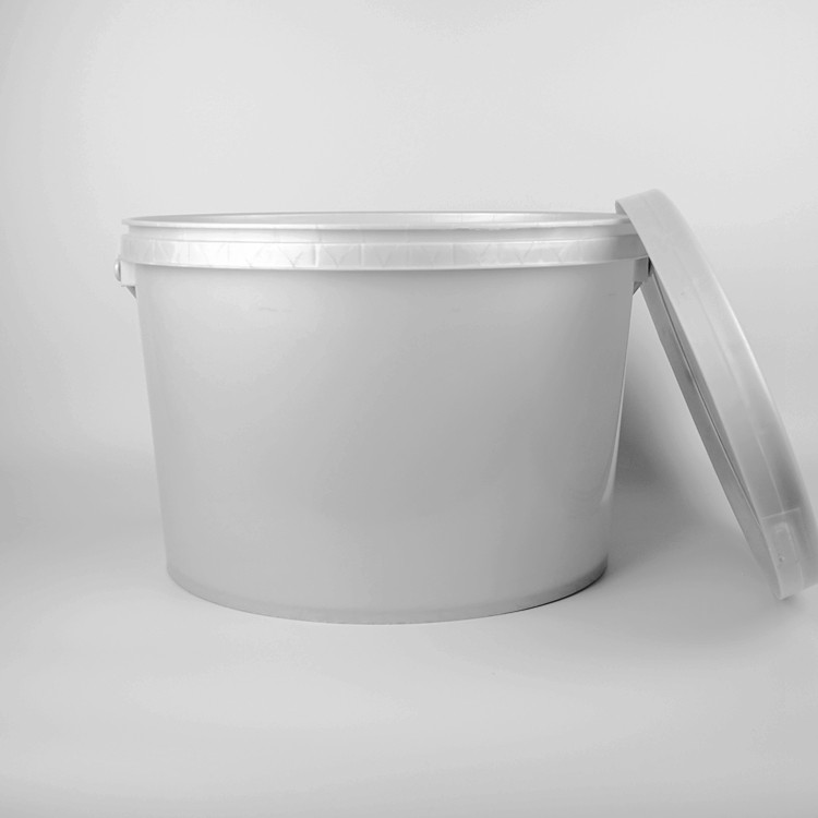 20L Oval Plastic Bucket Empty 5 Gallon Buckets With Lids Screen Printing