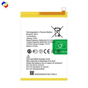 China Infinix S5 Battery 4000mAh BL-39LX X652 Double IC Protection Rechargeable Batteries wholesale