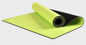 China Ningbo Virson double layer non slip PU natrual rubber yoga mat gym mat wholesale