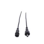 Male Female DC Cable Connectors 5521 Extension Nickel Plated Plug Type