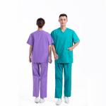 Medical Disposable Uniforms Scrub Suits For Hospital Staff