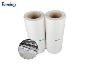 China Double Side Matte Peel Immediately DTF PET Film Roll 60cm Hot Peel Heat Transfer DTF Film for Heat Transfer Printing wholesale