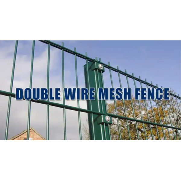 Versatile Double Wire Fence Panel Customizable Mesh for All Security Levels