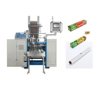 China 550m/min Aluminum Foil Roll Rewinding Machine For Household Small Roll 2500 KG 380V wholesale