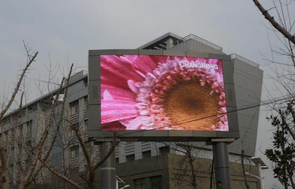 Quality Wall Mounted P10 Outdoor Full Color Led Display For Commercial Advertising for sale