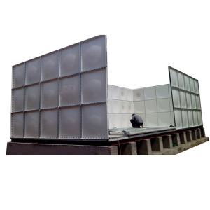 China Anti Rusted GRP Water Tank Modular Panel Weather Proof For National Defense Project wholesale