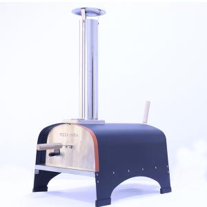 China 33*33*1.2cm Pizza Stone Gas Fired Steel Burner Outdoor Pizza Oven for Baking Pizza wholesale