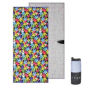China Wearable Quick Dry Sublimation Microfiber Beach Towel For Surfing wholesale