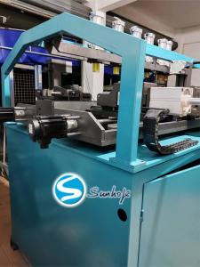 China 800-1300KG Radiator Making Machine With 150mm Max Head Plate Indenter Provided wholesale