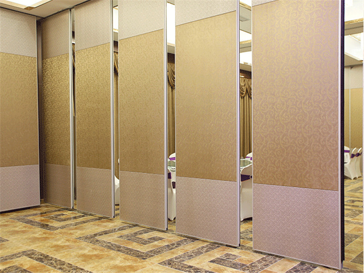 Conference Hall Acoustic Partition Sliding Door Movable Partition Wall System for Hotel
