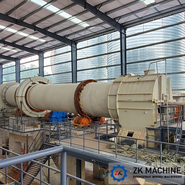High Capacity Ceramic Rotary Kiln Plant 48-1000 T/D Convenient Maintenance