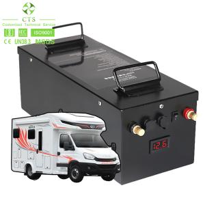 China Long Cycle 12V 24V 200AH Lifepo4 Solar Battery Lithium 24V 200ah For Autocaravana wholesale