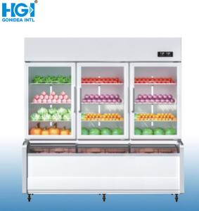China Big Capacity Commercial Refrigerator Vertical Beverage Hotpot Showcase Hcd-2000s wholesale