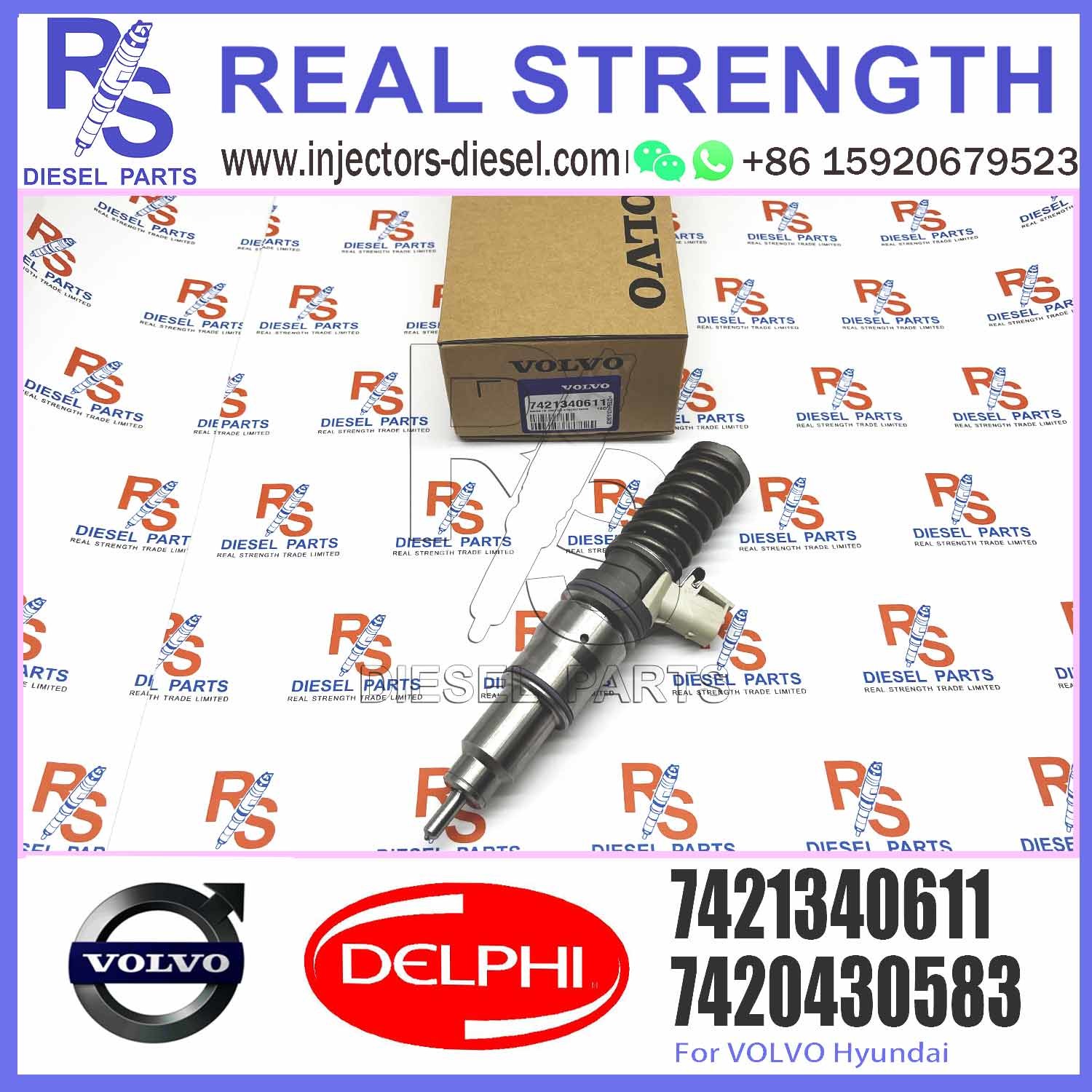 New Diesel Fuel Injector 21371672 BEBE4D24001 21340611, 21340611 21371672, 85003263, 7421340611 FOR Vol-vo MD13