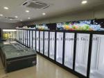 -22C 3 Doors Upright Freezer Display Case Supermarket Refridgerators And